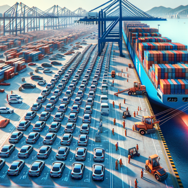 차량 수출 운송 보관 통합 시스템